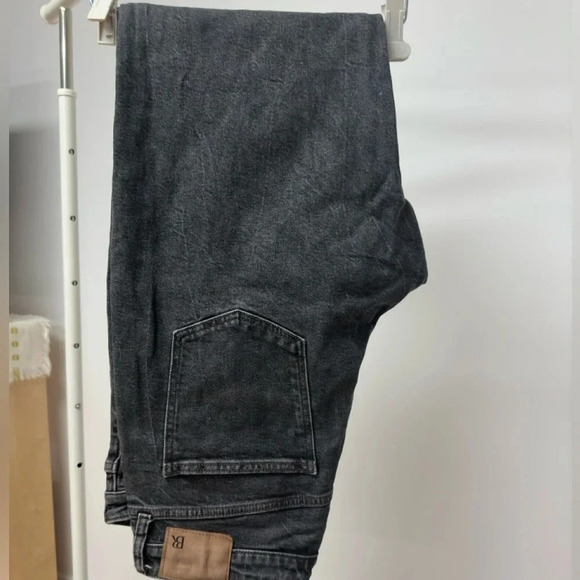 Classic low rise black washed denim jeans Banana Republic size 30 - Picture 2 of 3